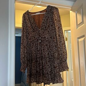 altard state brown dress perfect condition